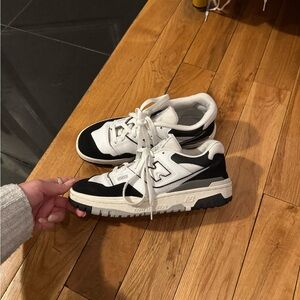 New Balance 550 white black ‘Rain Cloud’ sneakers